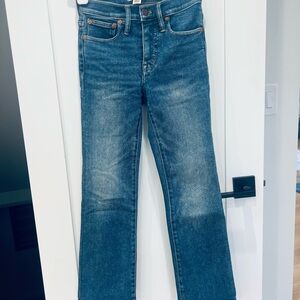 Madewell Classic Indigo Denim Jeans
